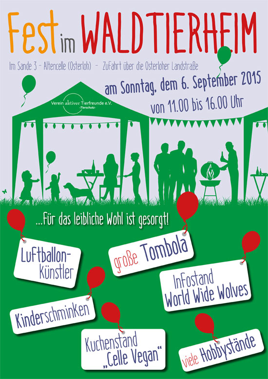 Fest im Waldtierheim 06.09.2015